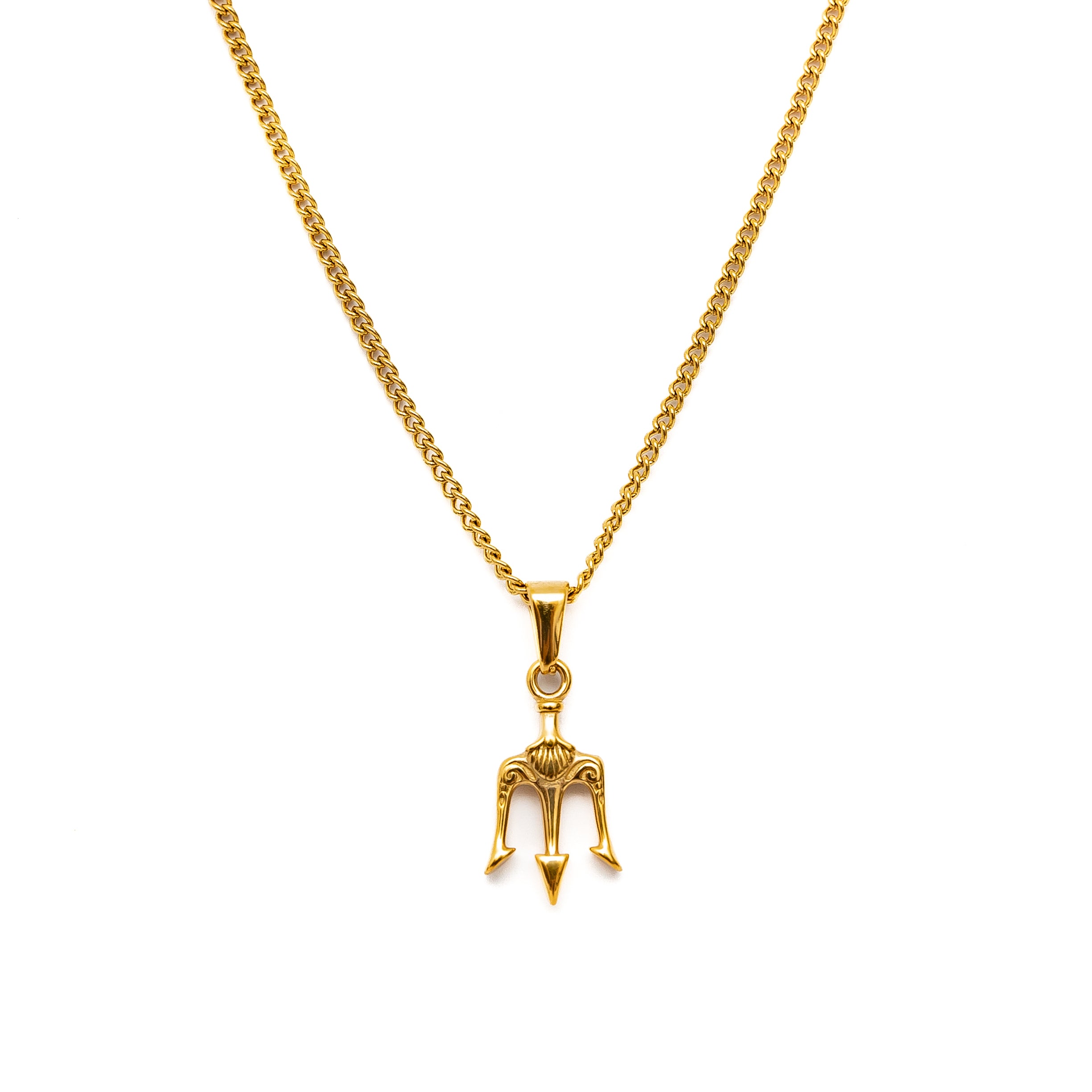 Trident Pendant (Gold)