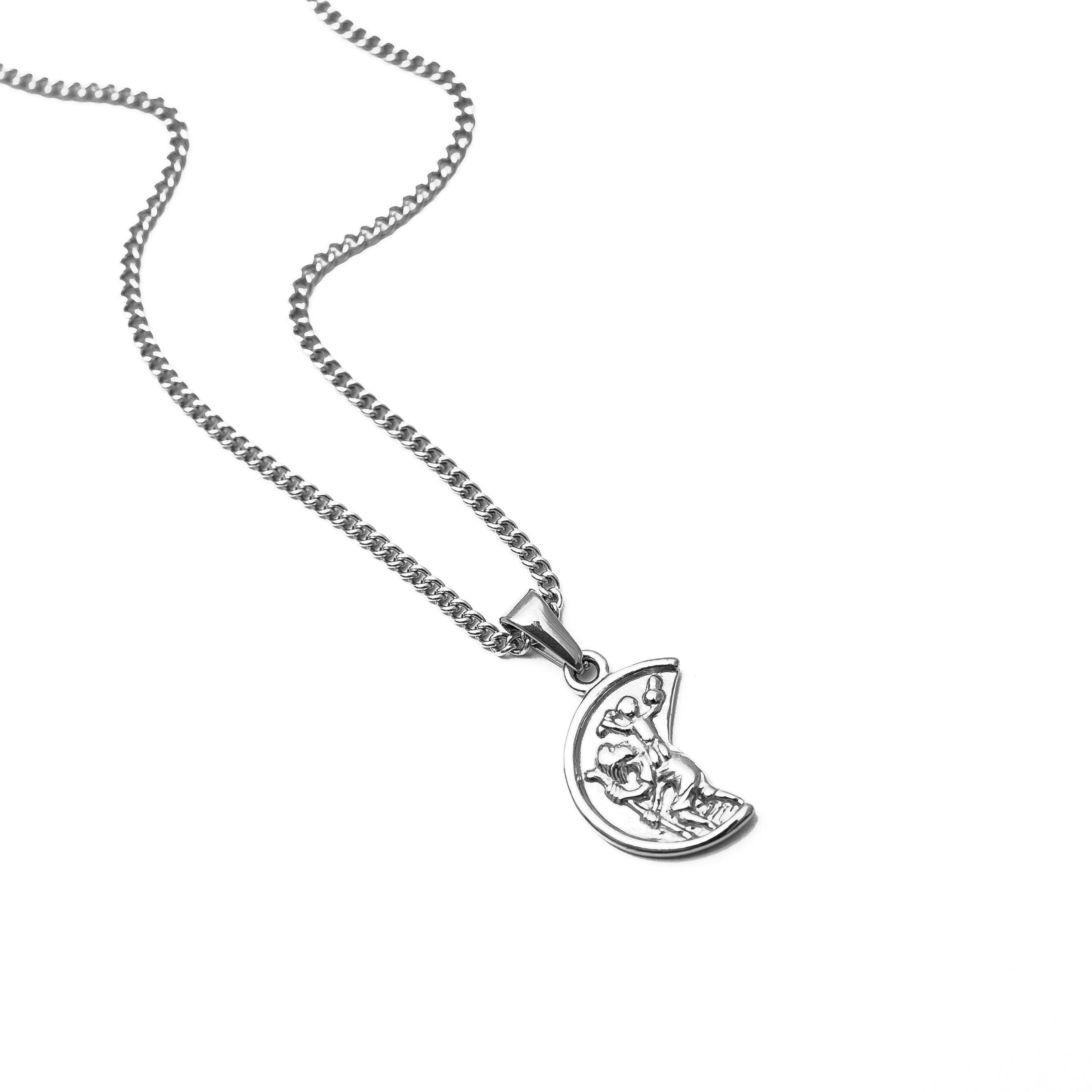 Half Saint Pendant (Silver)