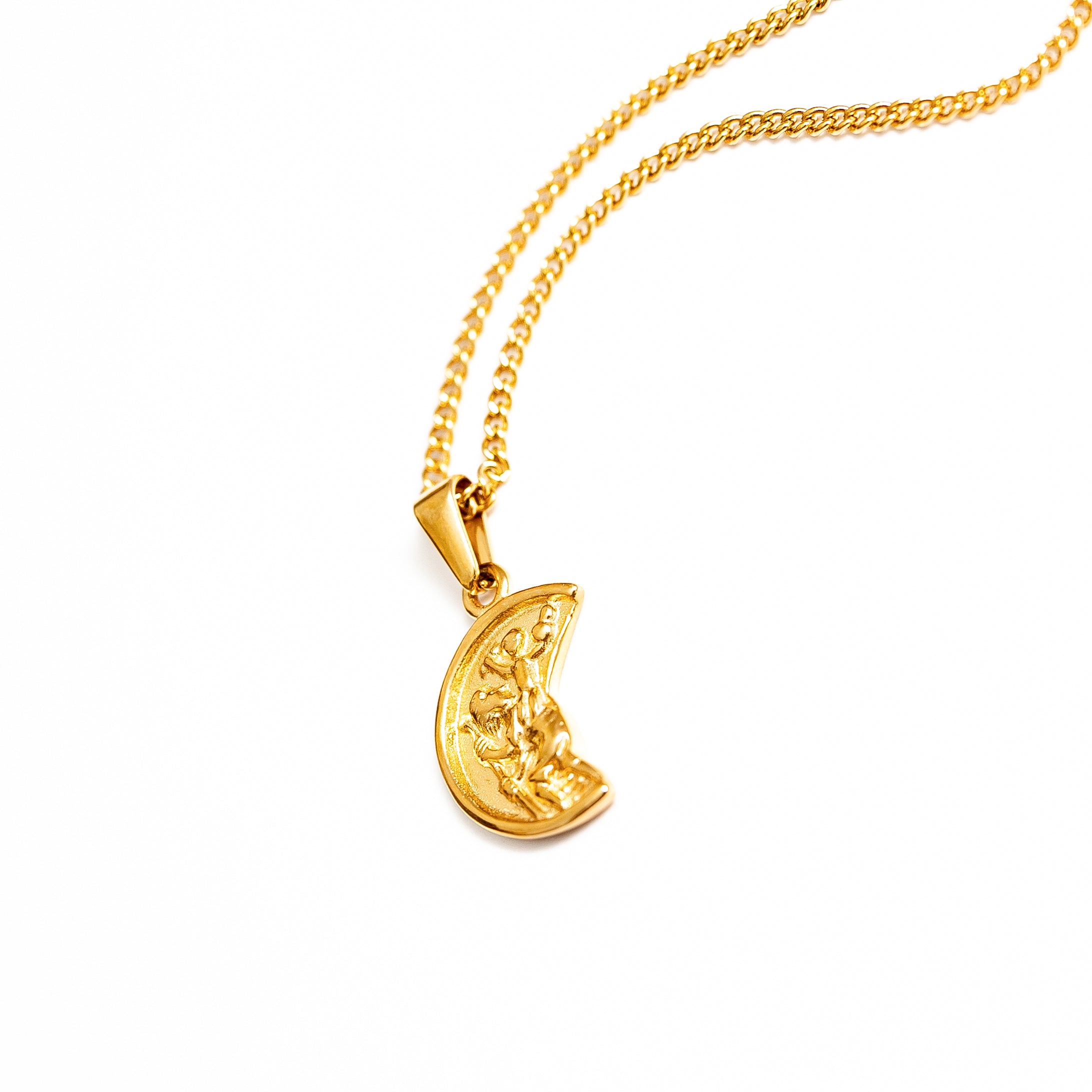 Half Saint Pendant (Gold)