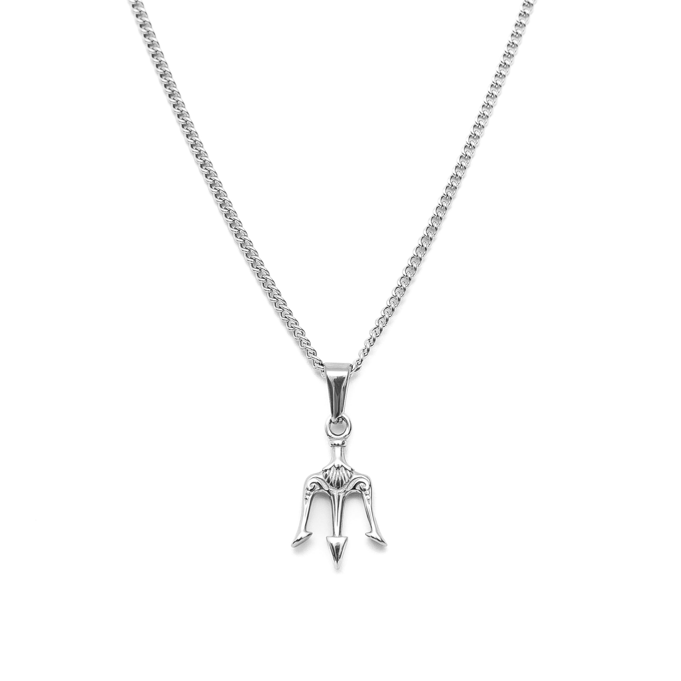 Trident Pendant (Silver)