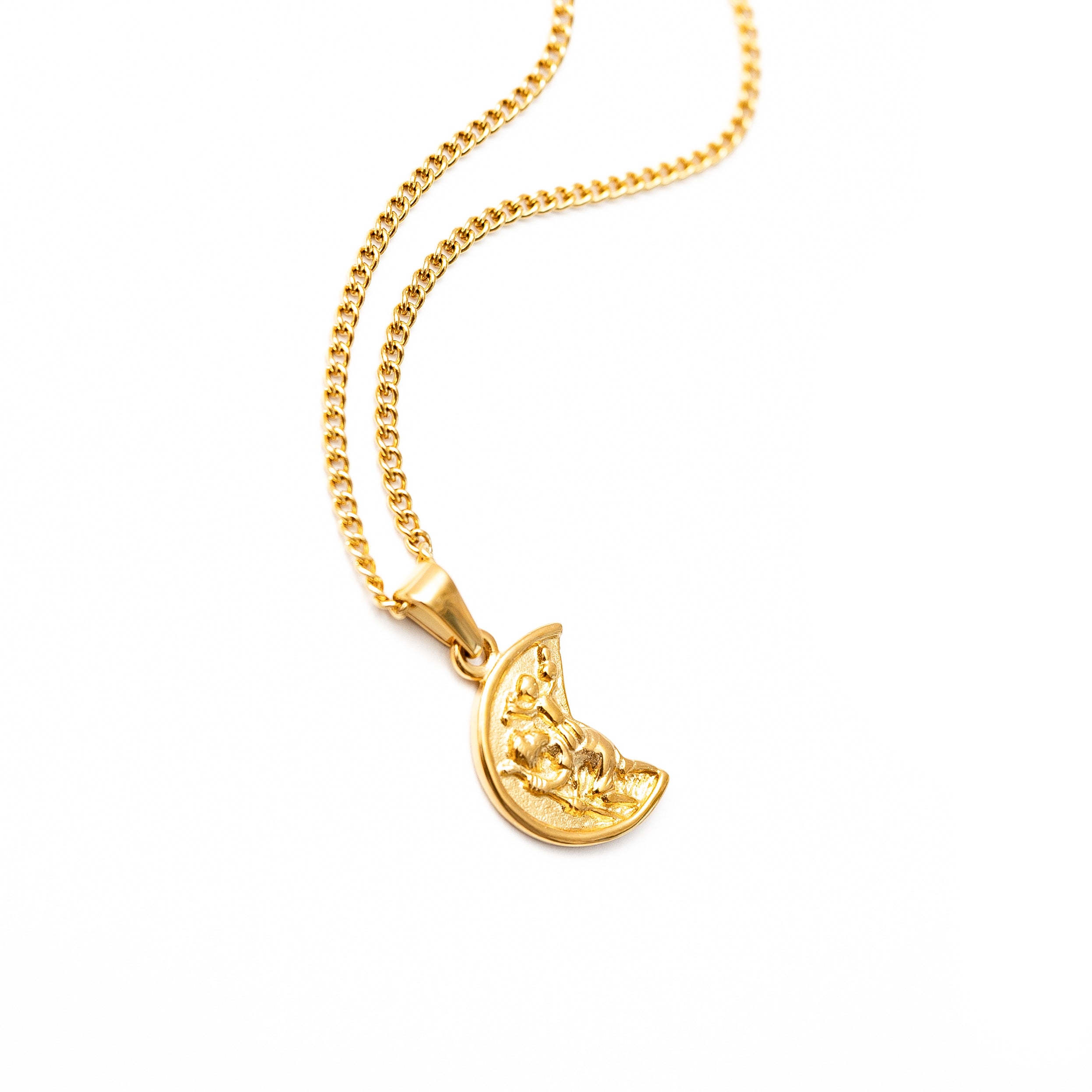 Half Saint Pendant (Gold)