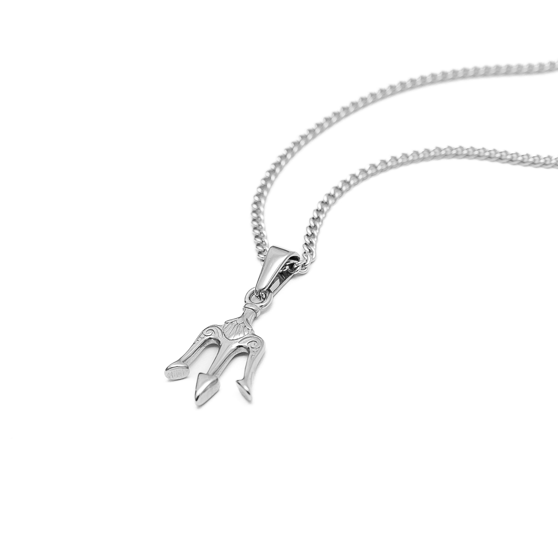 Trident Pendant (Silver)