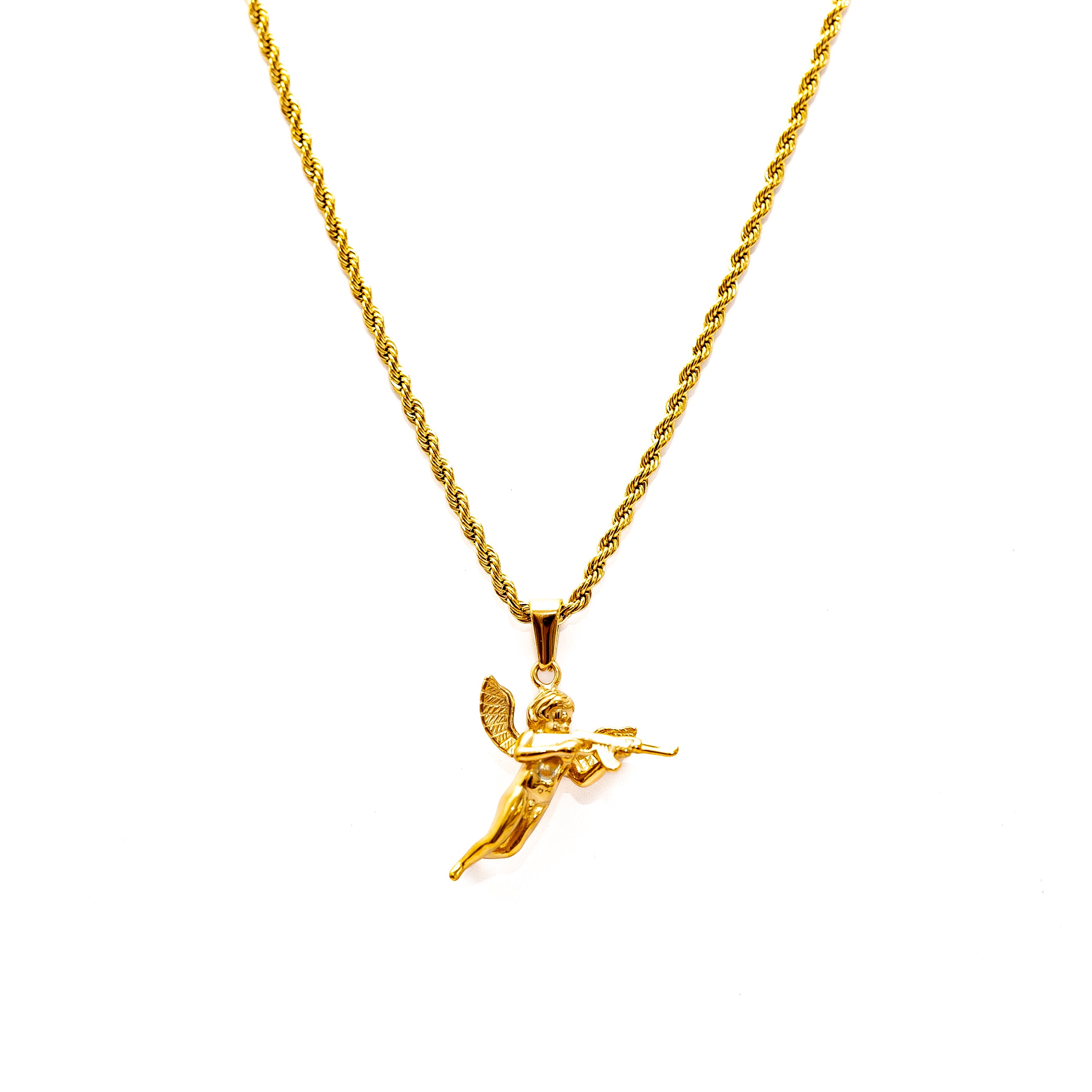 Cupid's Revenge Pendant  (Gold)