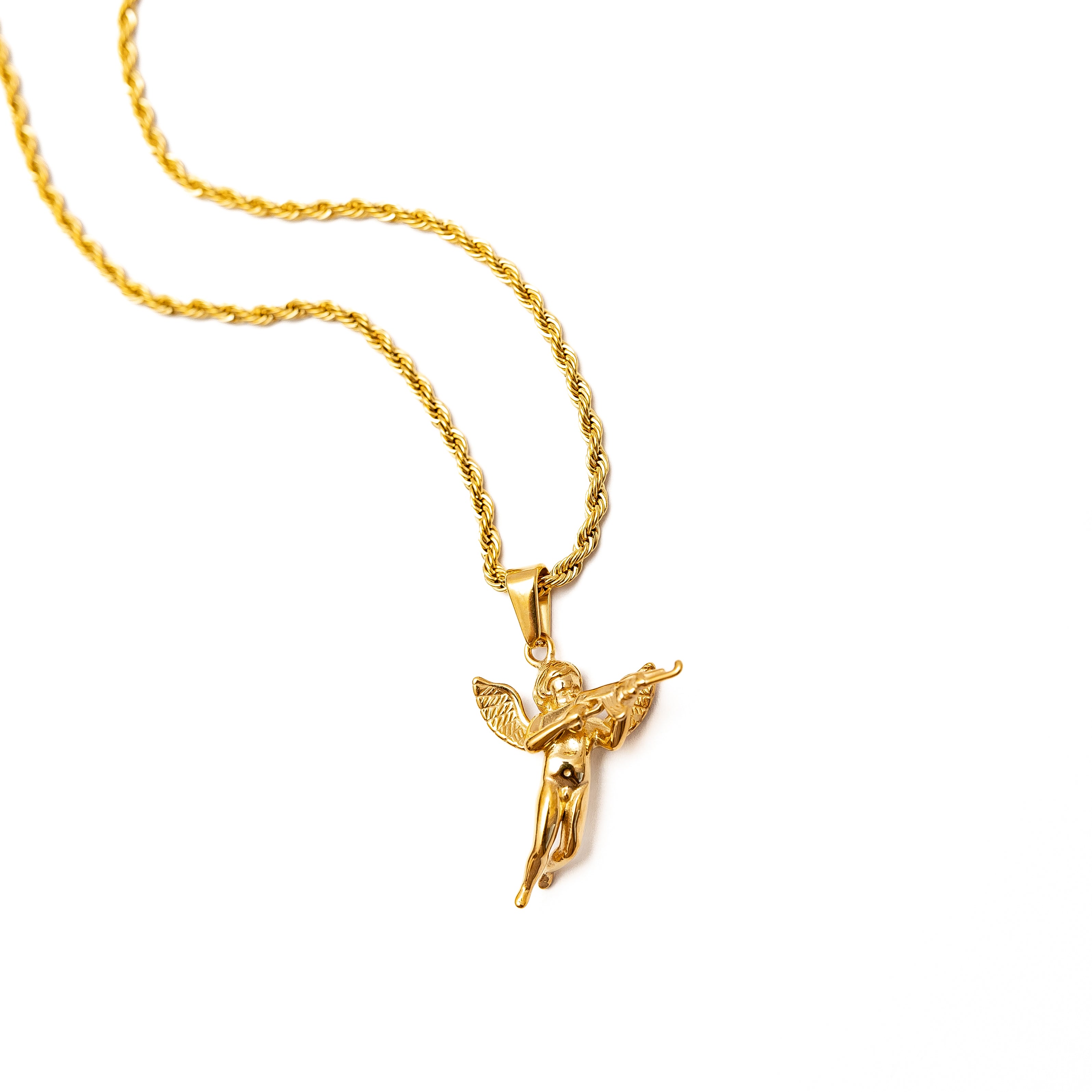 Cupid's Revenge Pendant  (Gold)